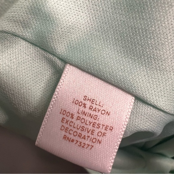 Lauren Conrad Mint Tropical Banana Romper Lined with Shoulder Ties Size XXL - Picture 9 of 14